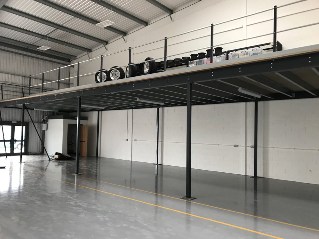 mezzanine walkway