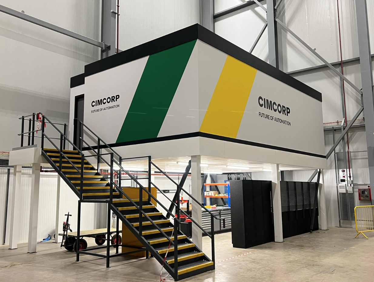 Warehouse mezzanine offices installed in the East Midlands