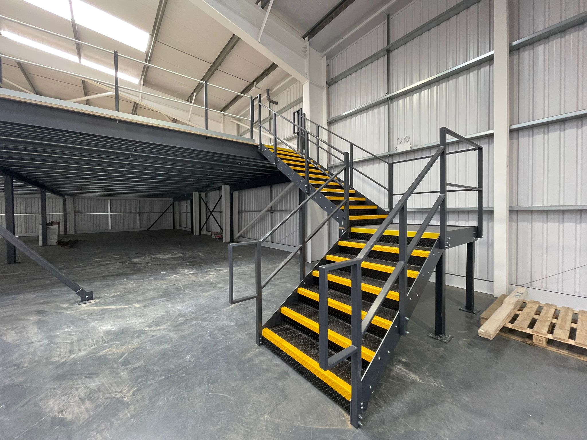 Car Showroom Fit Out with Mezzanine and Offices Underway