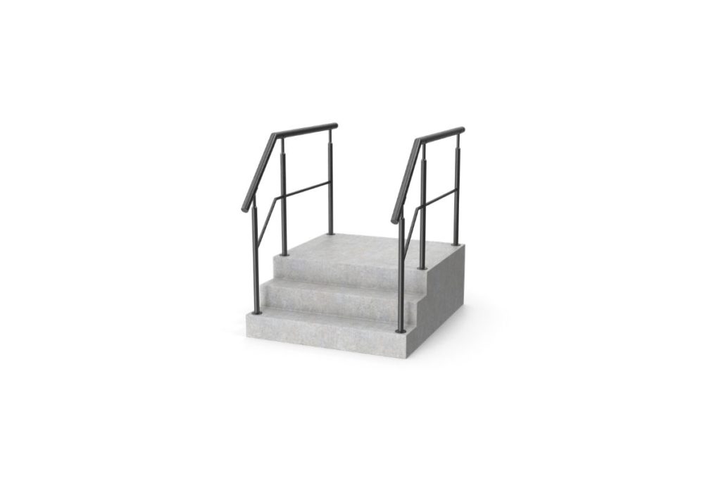 mezzanine guards and handrails